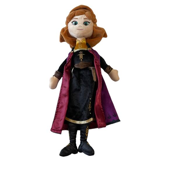 Disney Frozen 2 Ty Sparkle Beanie Baby Princess Anna 16 Inch Plush Doll - Picture 1 of 4